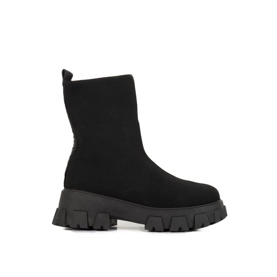 María Barceló Sock Boot in Black