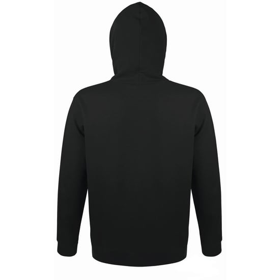 SOLS Snake Unisex Hooded Sweatshirt / Hoodie (Zwart) - Image 2