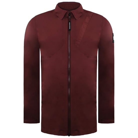 Weekend Offender Mystery Heren Diepe Wijn Jas - Image 1