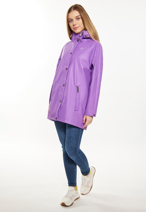 Schmuddelwedda Mackintosh Dames paars - Image 2