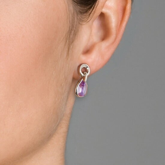 Orphelia Women's 925 Sterling Silver Drop Earrings - Silver ZO-5923