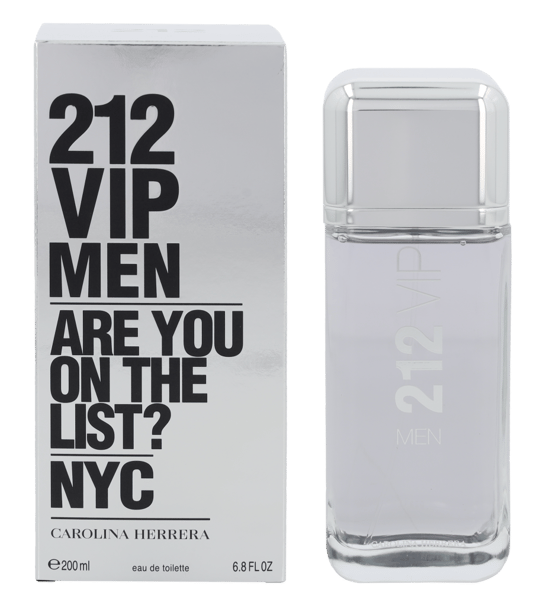 Carolina Herrera 212 VIP Men Edt Spray 200ml. - Image 1
