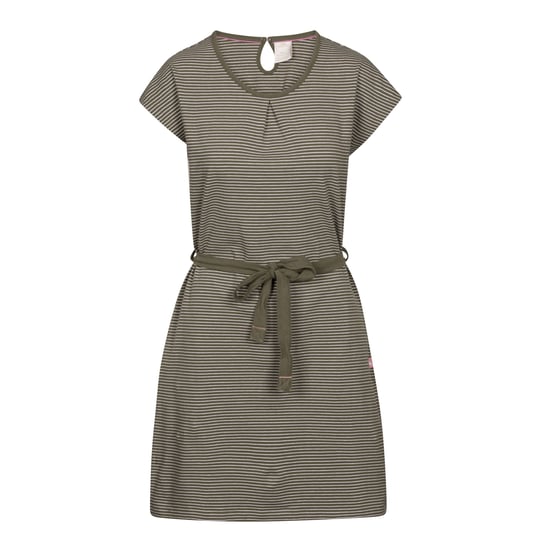 Trespass Womens/Ladies Lidia Round Neck Cotton Dress (Herb)