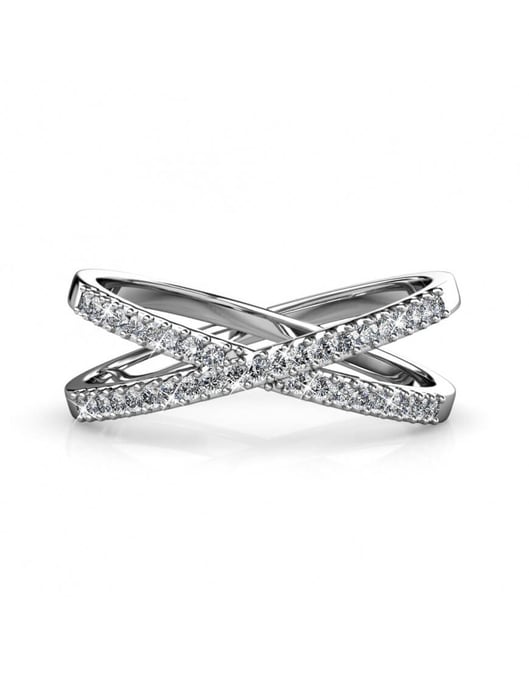 Ring X - Oostenrijks Kristal - Image 1