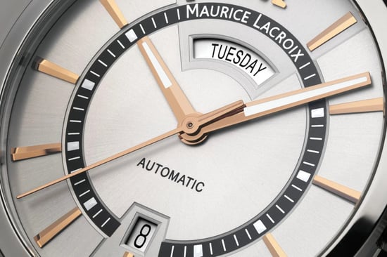Maurice Lacroix Pontos Heren Zwart Horloge PT6358-SS001-230-2 - Image 2