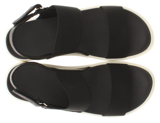 Hush Puppies Dames Sandalen Plat Selena Klittenbandsluiting zwart - Image 6
