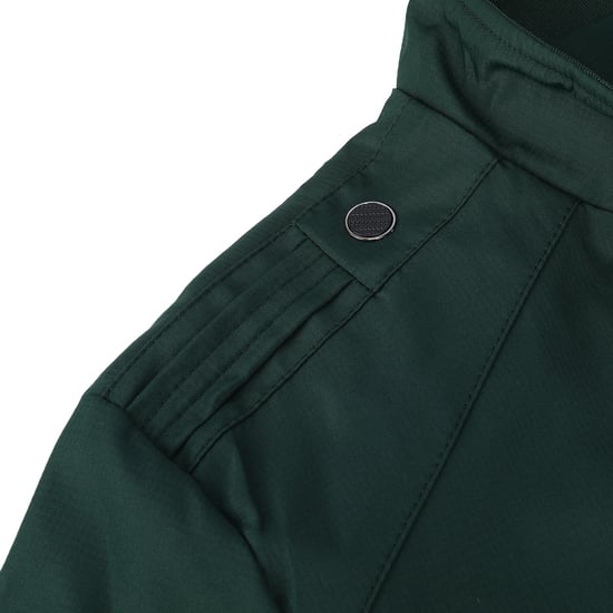 Heren Bomberjack met opstaande kraag, overgangsjack voor de herfst, casual sportjack Groente - Image 6