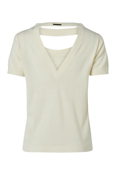 Reagan Top Off White