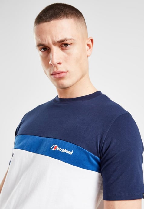 Berghaus Heren Triple Drop Color Block T-shirt - Image 3