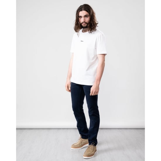 BOSS Orange TChup Heren Crewneck T-shirt met Klein Logo - Image 3
