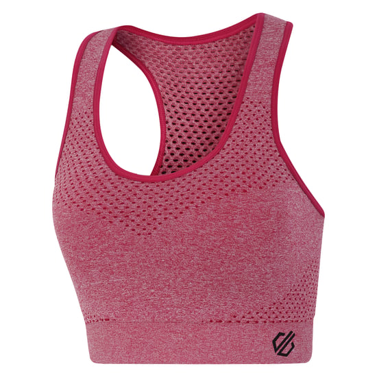 Dare 2b Womens/Ladies Dont Sweat It Sports Bra (Berry Pink Marl)