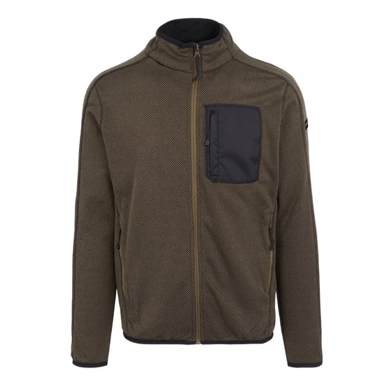 Regatta Mens Kitom Full Zip Fleece Jacket (Crocodile Marl)
