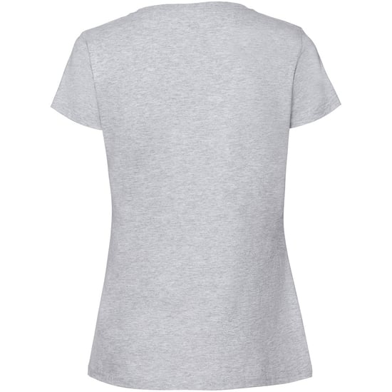 Fruit Of The Loom Vrouwen / Dames Ringgesponnen Premium T-Shirt (Taupe Grijs) - Image 2