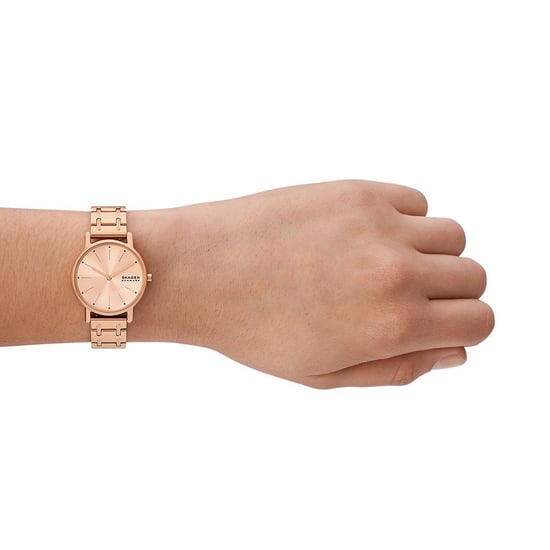 Skagen Signatur Lille Dames Horloge Rosékleurig SKW3125 - Image 3