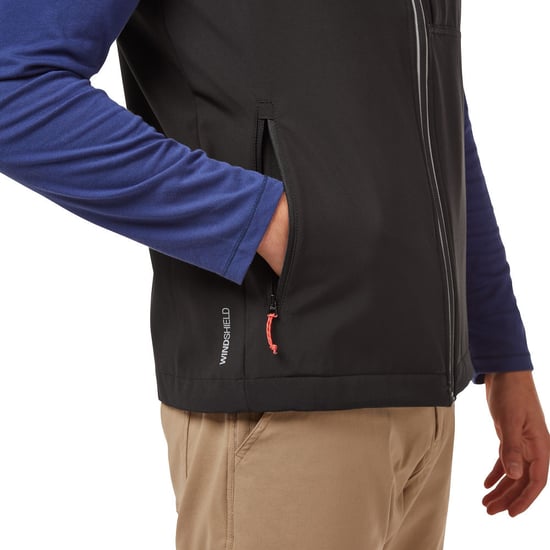 Craghoppers Mens Altis Insulated Softshell Body Warmer Gilet
