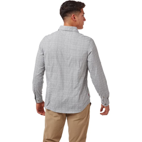 Craghoppers Mens NosiLife Lester Wicking Long Sleeve Shirt