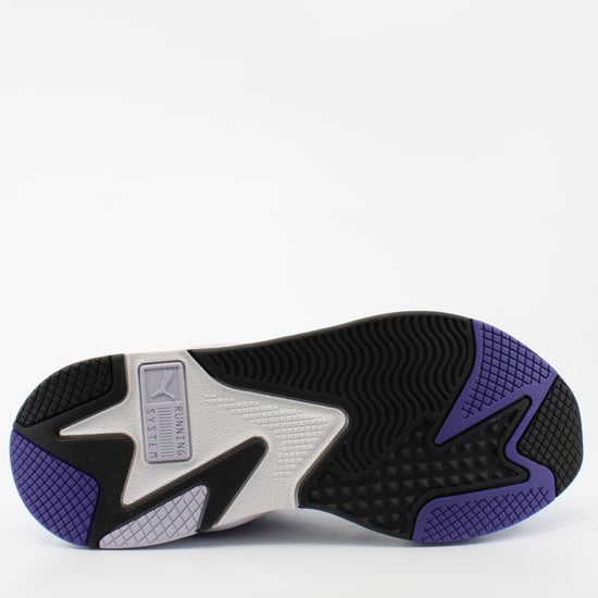 PUMA RS-X3 Super Lace-Up Purple Synthetic Womens Trainers 372884 08