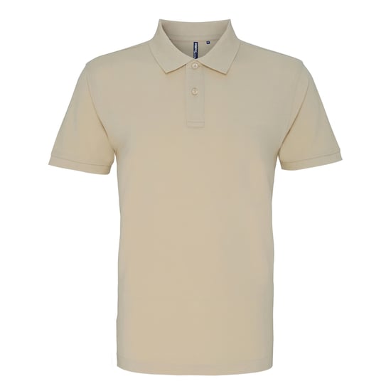 Asquith & Fox Heren Poloshirt met korte mouwen (Natuurlijk) - Image 1