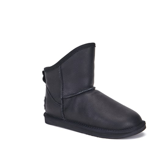Australia Luxe Cosy Xtra Short Buff Leather Crow Boots