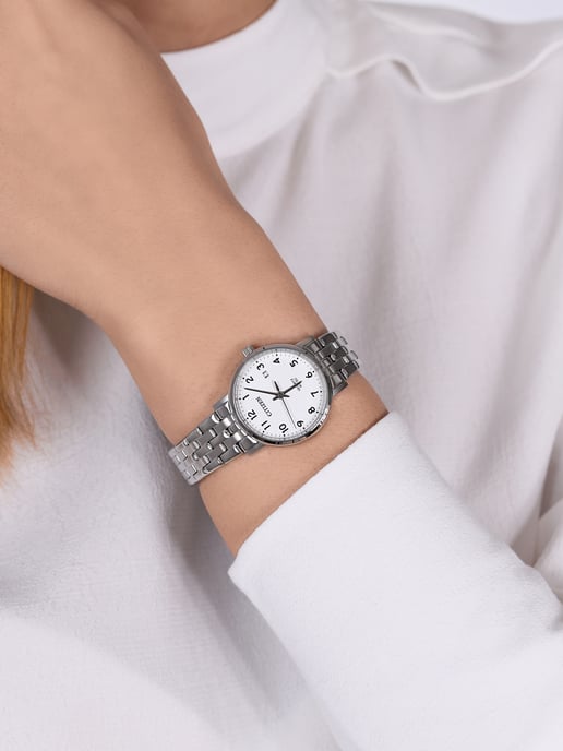 Citizen Dames Zilveren Horloge EU6090-54A - Image 4