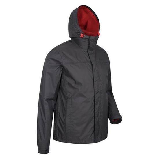 Mountain Warehouse Torrent Waterdichte Jas voor heren (Donkergrijs) - Image 4