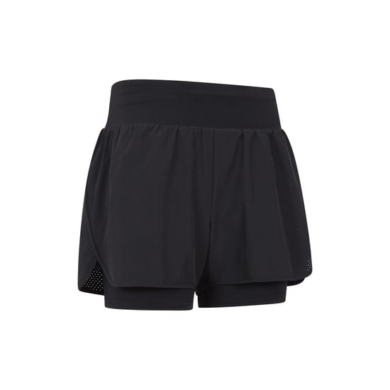 Mountain Warehouse Dames/Dames dubbellaags hardloopshort (Zwart) - Image 3