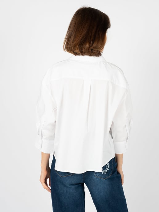 Silvian Heach overhemd Vrouw Wit - Image 4