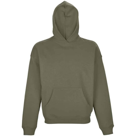 SOLS Uniseks Adult Connor Oversized Hoodie (Khaki) - Image 1