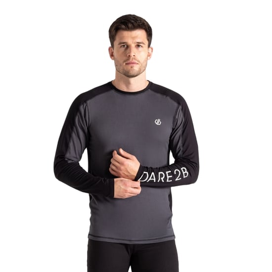 Dare 2B Heren Exchange III Base Layer Set (Zwart/Ebbenhout) - Image 1