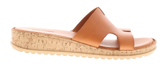 Hush Puppies Dames Sandalen Lage Hak Eloise Leer Instapper tan - Image 2