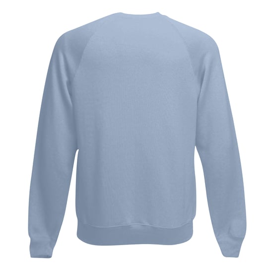 Fruit Of The Loom Heren Raglan Mouwen Belcoro® Sweatshirt (Mineraalblauw) - Image 2