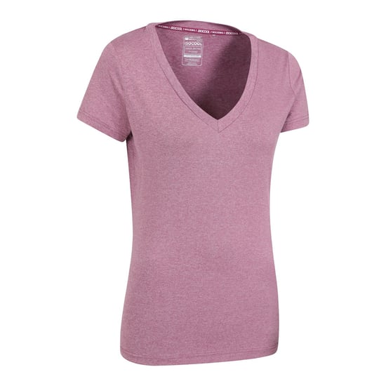 Mountain Warehouse Dames/Dames Vitaliteit V Hals T-shirt (Roze) - Image 3