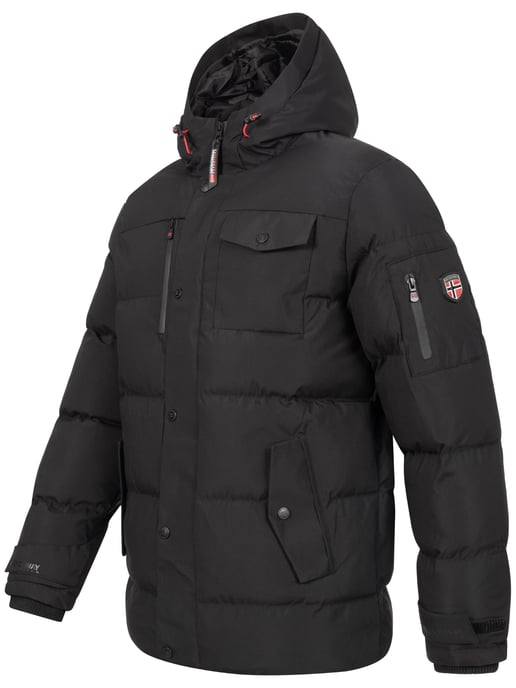 Geo Norway Winterjacke Schwarz