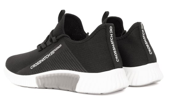 Men's Crosshatch Nimbus Trainers in Black - Image 3
