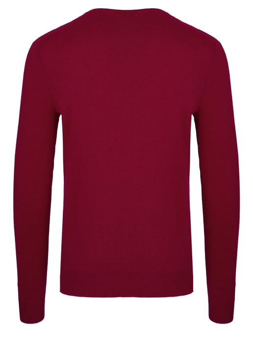 Malo Optimum kasjmier trui rood - Image 2