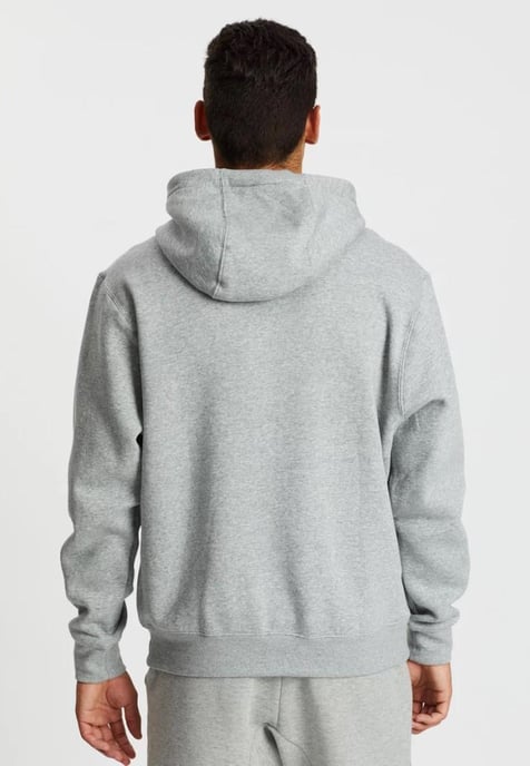 Nike Heren Sportswear Fleece Pullover Hoodie in Grijs - Image 2