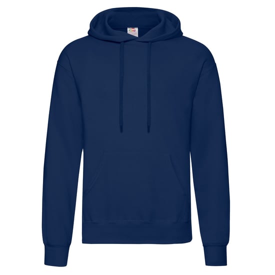Fruit of the Loom Adults Unisex Classic Hooded Sweatshirt (Navy)
