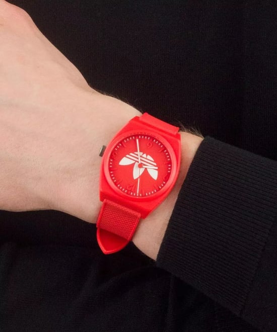 Adidas Originals Project Two Unisex Rode Horloge AOST23051 - Image 6