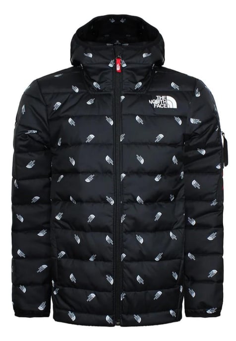 The North Face Junior jongens gewatteerde jas II / TNF zwarte logoprint - Image 3