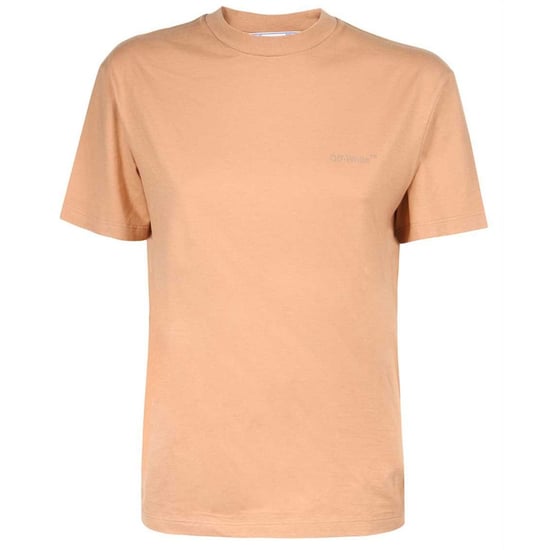 Off-White Diag Regular Fit Brown T-Shirt