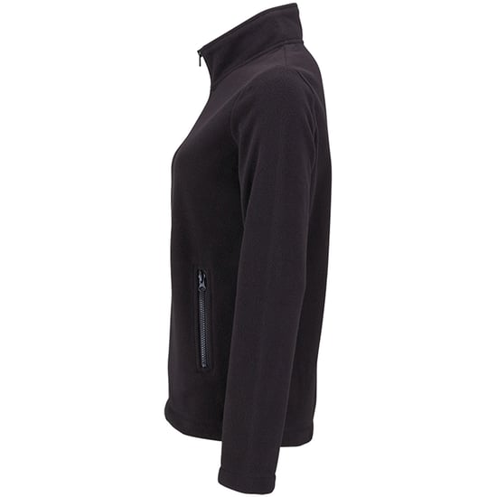 SOLS Dames/dames Normandische Fleece Jacket (Zwart) - Image 3