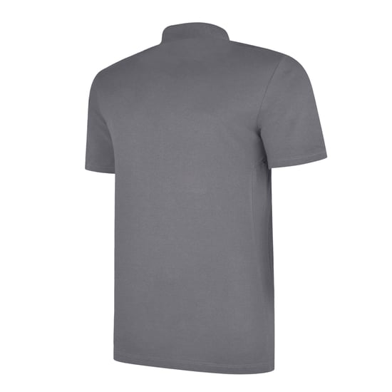 Umbro Heren Essential Poloshirt (Koolstof/Wit) - Image 2