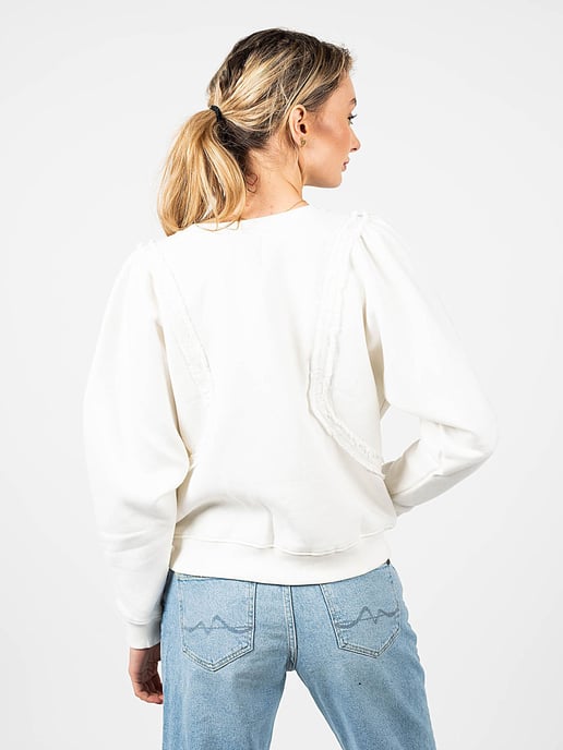 Pepe Jeans Sweatshirt Esther Woman's Off-White