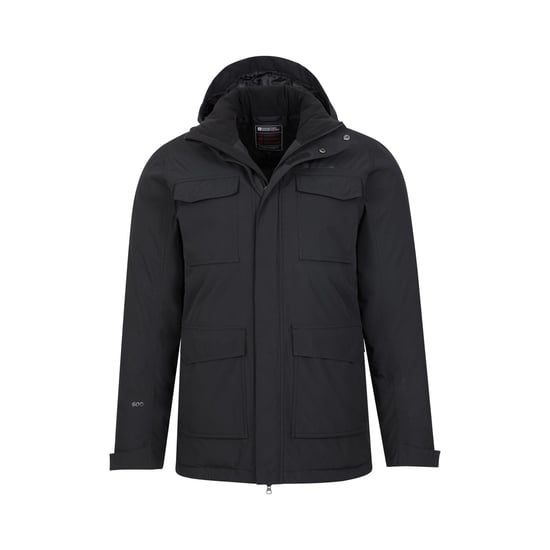 Mountain Warehouse Heren Concord Extreme donsjack lang (Zwart) - Image 5