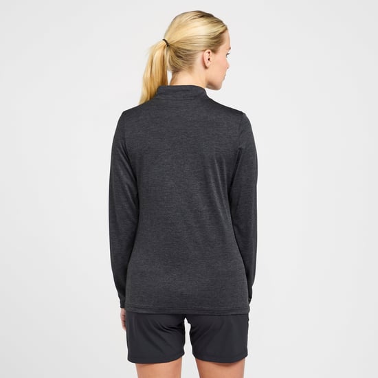 Women's Long Sleeved Zipped Active T-Shirt