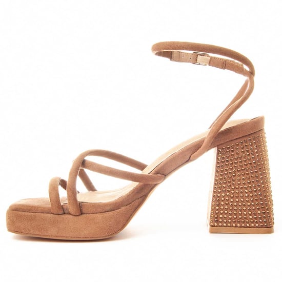 Montevita Heel Sandal Festsand in Bruin - Image 5