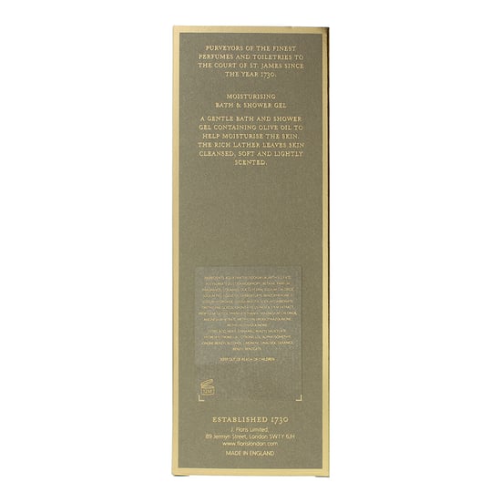 Floris Night Scented Jasmine Moisturising Bath And Shower Gel 250ml