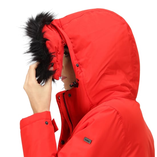 Regatta Womens/Ladies Voltera Heated Waterproof Jacket (Code Red)