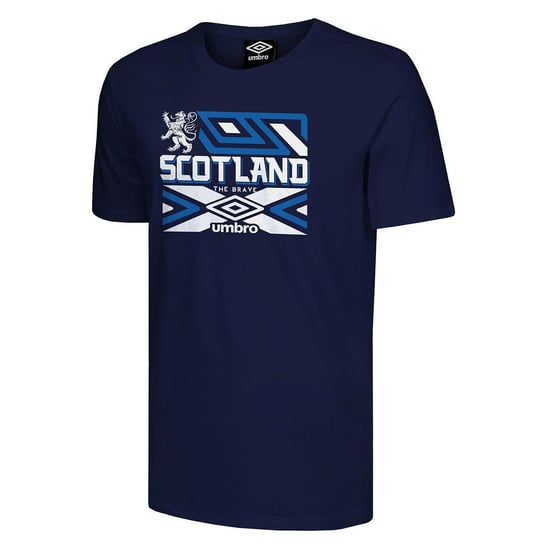 Umbro Scotland The Brave Mens Navy T-Shirt