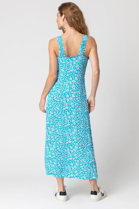 Ditsy Floral Button Through Dress - Image 2